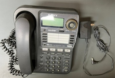 Sony IT-M804 4-Line Corded Phone with Caller ID Color Gray