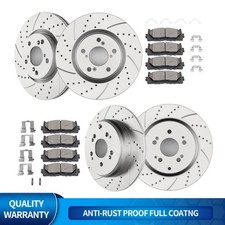 Fit For 2011 2012 2013 2014 Honda Odyssey Front And Rear Rotors Brake Pads Kits Fit For 2011 2012 2013 2014 Honda Odyssey Front And Rear Rotors Brake Pads Kits