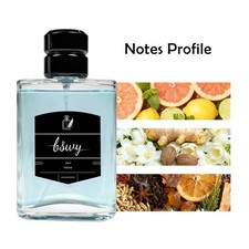Value Size 100ml Men's Perfume - Aromatic Woody, Long Lasting Minimalist Bottle