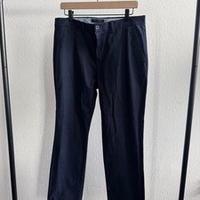 Navy blue Tommy Hilfiger slim fit chino trousers 33 x 30