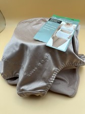 Underscore Nylon Panties Womens 7 L Moderate Control Brief Beige