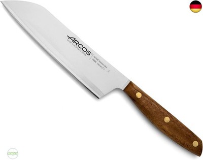 Arcos Serie Nordika - Santoku Messer - Edelstahl Nitrum - Klinge 190 mm -