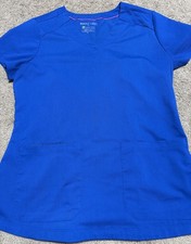 Purple Label by Healing Hands Women's Scrub Top Size S