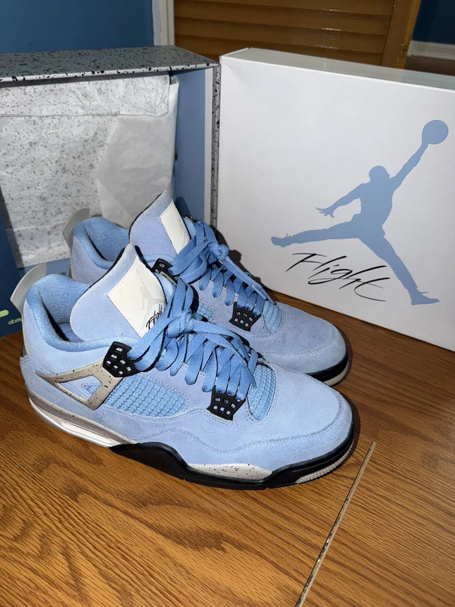 Las mejores ofertas en Jordan 4 Retro Mid University Blue | eBay
