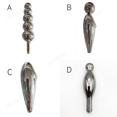 Stainless Steel Vaginal Plug Multiple Models Speculum A/B/C/D 4-sizes Female 