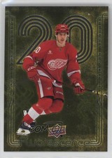 2024-25 Upper Deck Series 2 Fluorescence Gold 76/150 Albert Johansson #F-6 09br