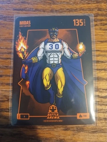 Bo Jackson Battle Arena Update #4 Midas “Steph Curry” NON Foil Fire