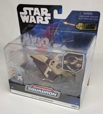 Star Wars Micro Galaxy Squadron Obi-Wan Jedi Starfighter Series 1  0014  New
