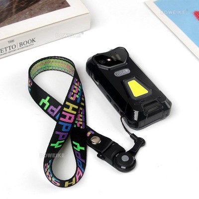HANDY TPU SILIKON SCHUTZ HÜLLE COVER CASE ETUI TASCHE MIT LANYARD FÜR SMARTPHONE