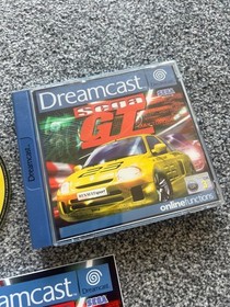 Sega GT Dreamcast boxed Complete inc manual PAL Game