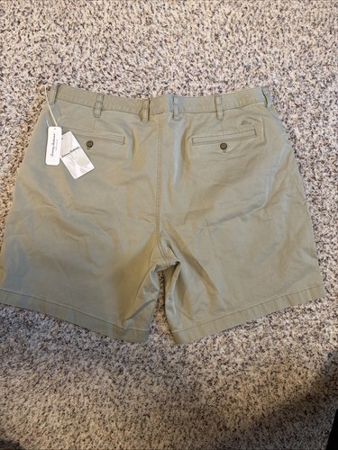 NWT Tommy Bahama Boracay 9" Shorts Mens Size 44 Stretch Khaki Chino - Imagen 2 de 9