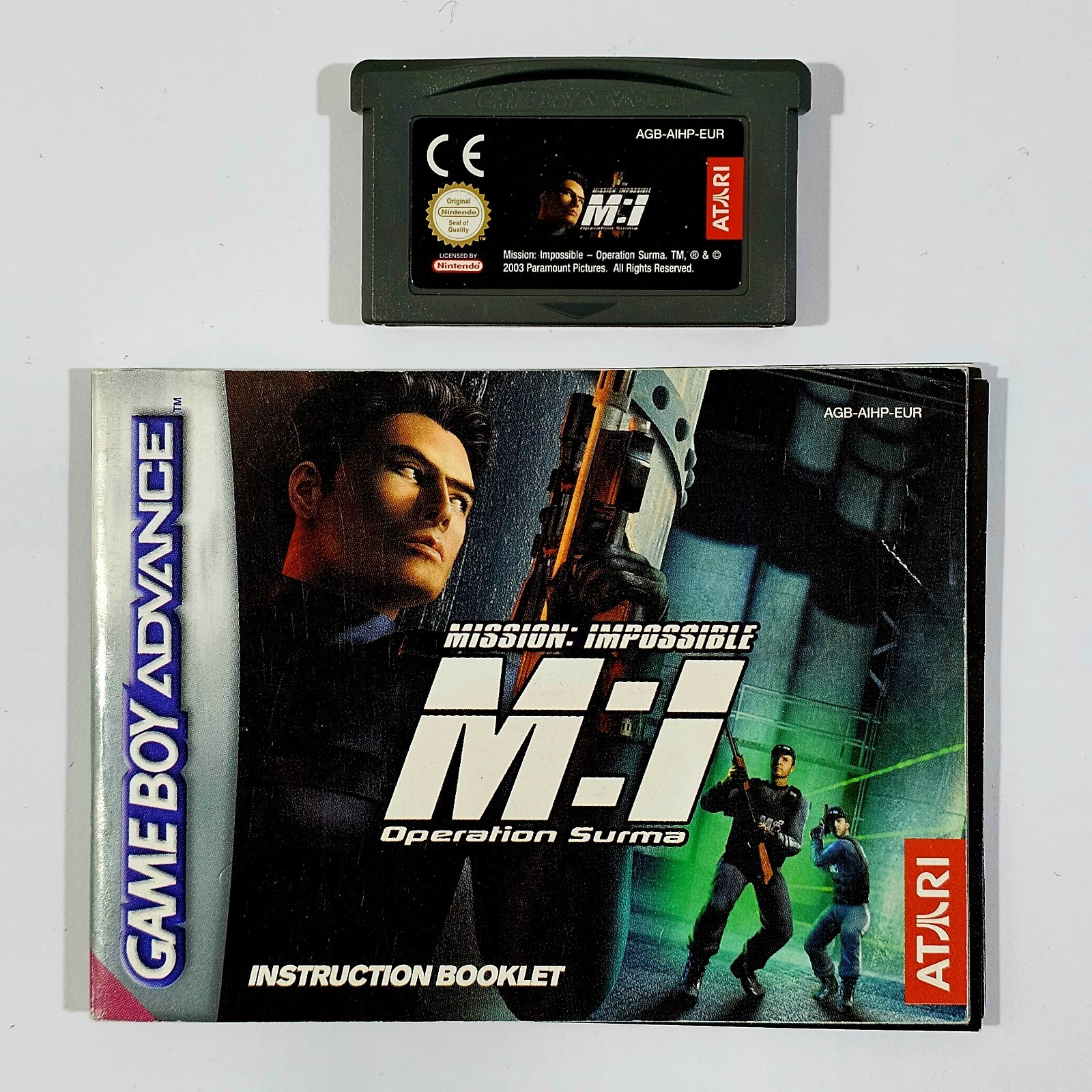 Nintendo Game Boy Advance Action Adventure MISSION IMPOSSIBLE OPERATION SURMA dt