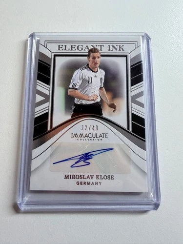 2023-24 Panini - Immaculate Set - MIROSLAV KLOSE 22/49 - Germany - Auto