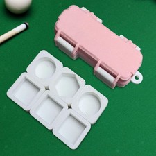 Pool Chalk Holder Organizer Lightweight Multifunction Container Billiard Cue