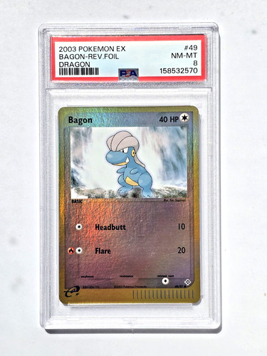 Bagon graded PSA 8 for sale on eBay