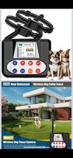 Wireless Dog Collar Fence 2 in 1 System, 2025, LCD Screen, 200ft Range