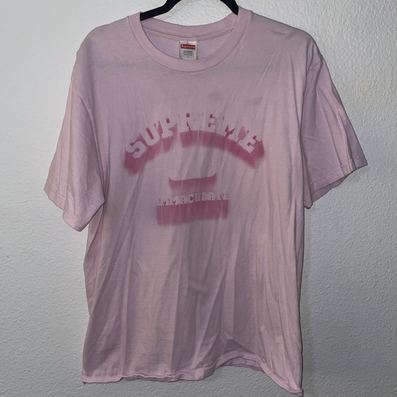 Supreme SS24 Immaculate Pink T Shirt Size Large