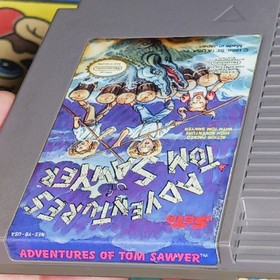Adventures of Tom Sawyer (Nintendo NES) Authentic/Cleaned/Tested Platformer Game