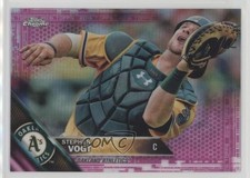 2016 Topps Chrome Pink Refractor Stephen Vogt #156 1n1