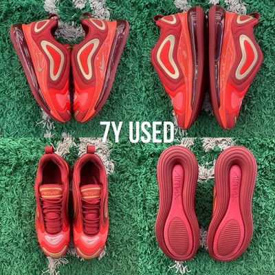 Nike Air Max 720 Iron Man Red Size 7Y 