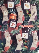 Homespun Elegance Counted Cross Stitch ADORNMENTS FOR CHRISTMAS III Chart