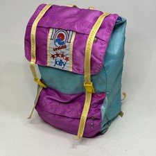 ZAINO INVICTA JOLLY TURCHESE FUCSIA VINTAGE PANINARO ANNI 80 90 #41