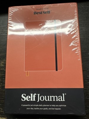 BESTSELF Self Journal 13-Week Productivity Journal Undated Planner Coral