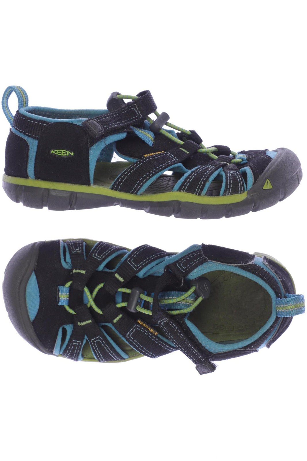 Keen scarpa da bambino ragazzo sneaker sandalo scarpa bassa taglia EU 30 nero #fbcqas8