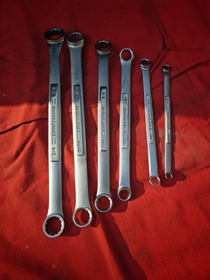 Sears Craftsman USA Nos Rare Package 6pc Double Box End Wrench Set SAE 44774