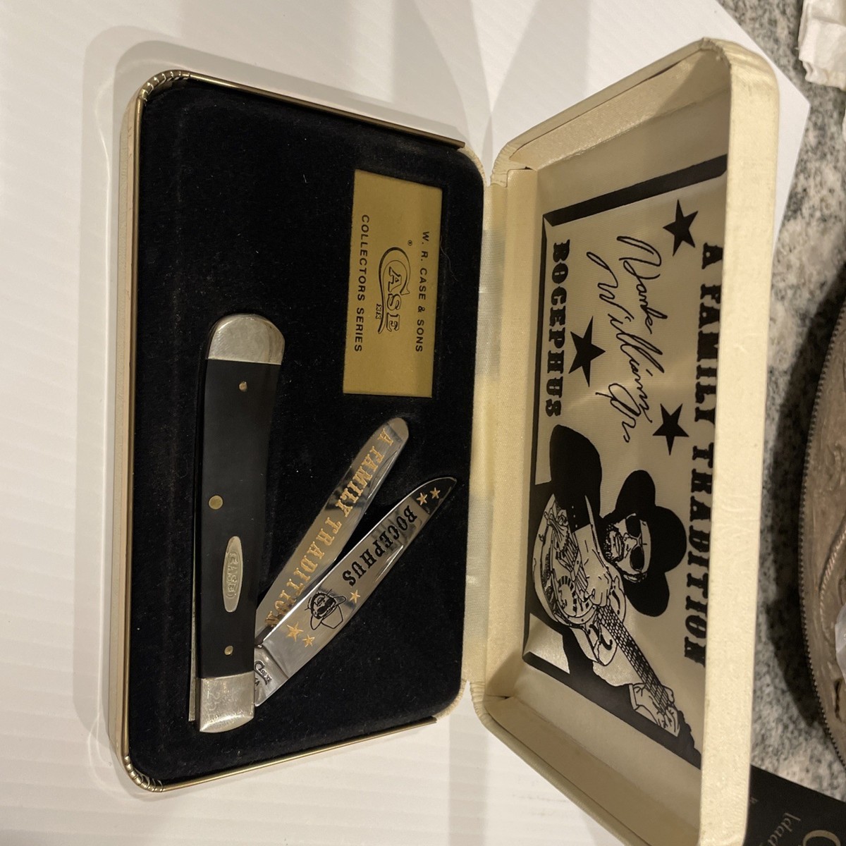 Case XX BK254 Hank Williams JR Trapper Knife # 251 Limited