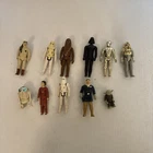 Vintage 1980s Star Wars Figure Lot Of 11 Han AT Driver Snow Trooper C-3PO