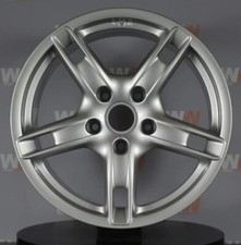 REFURBISHED 18" x 9J ET43 Porsche 987 Boxster REAR wheel P/N: 987.362.138.00 (4)