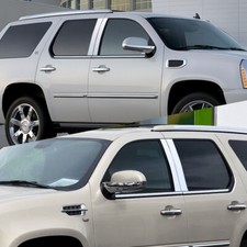 4pcs Fit 2007-2014 Cadillac Escaladeesvext Suv Chrome Pillar Posts Door Trim 4pcs Fit 2007-2014 Cadillac Escaladeesvext Suv Chrome Pillar Posts Door Trim