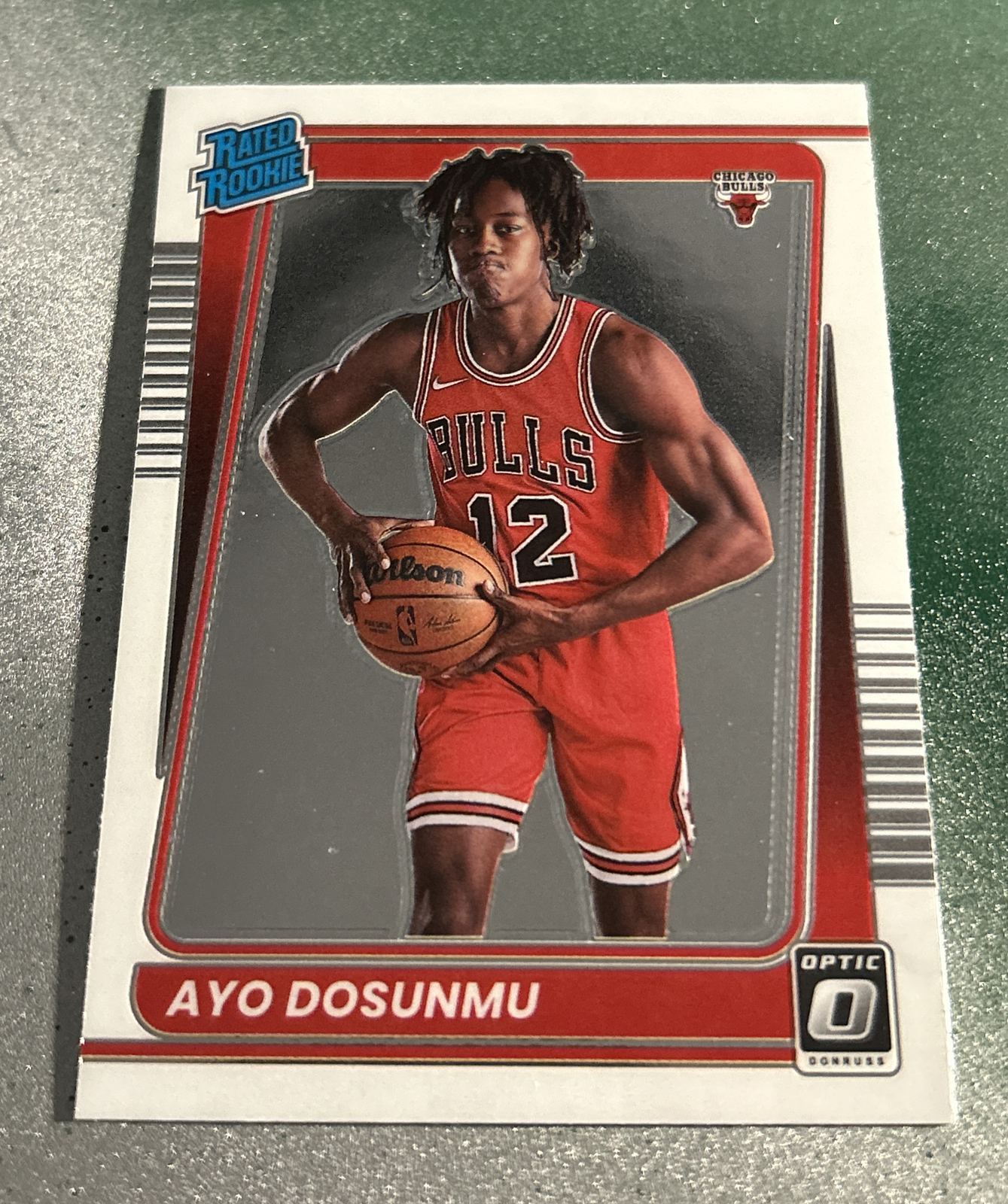2021-22 Donruss Optic AYO DOSUNMU Rated Rookie RC Chicago Bulls #171 📈