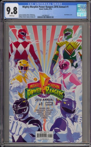MIGHTY MORPHIN POWER RANGERS #1 – CGC – 9.8 NM/M – 2016 ANNUAL