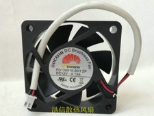 1PC DOCENG 6015 FD126015-SH1 ZP DC12V 0.18A 60 15MM 2-wire cooling fan 
