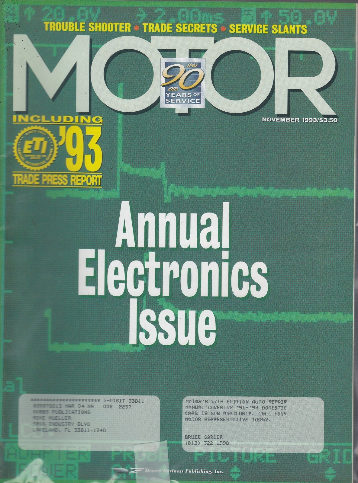 Motor HandBookNov19932584 eBay