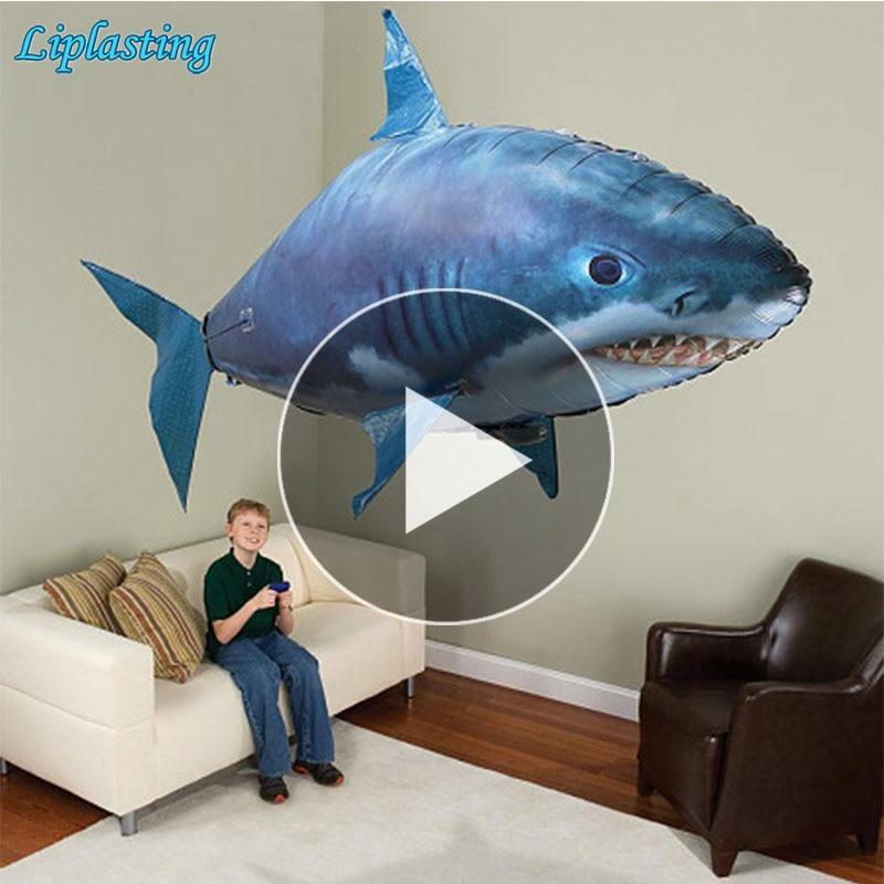 aerial remote control flying shark