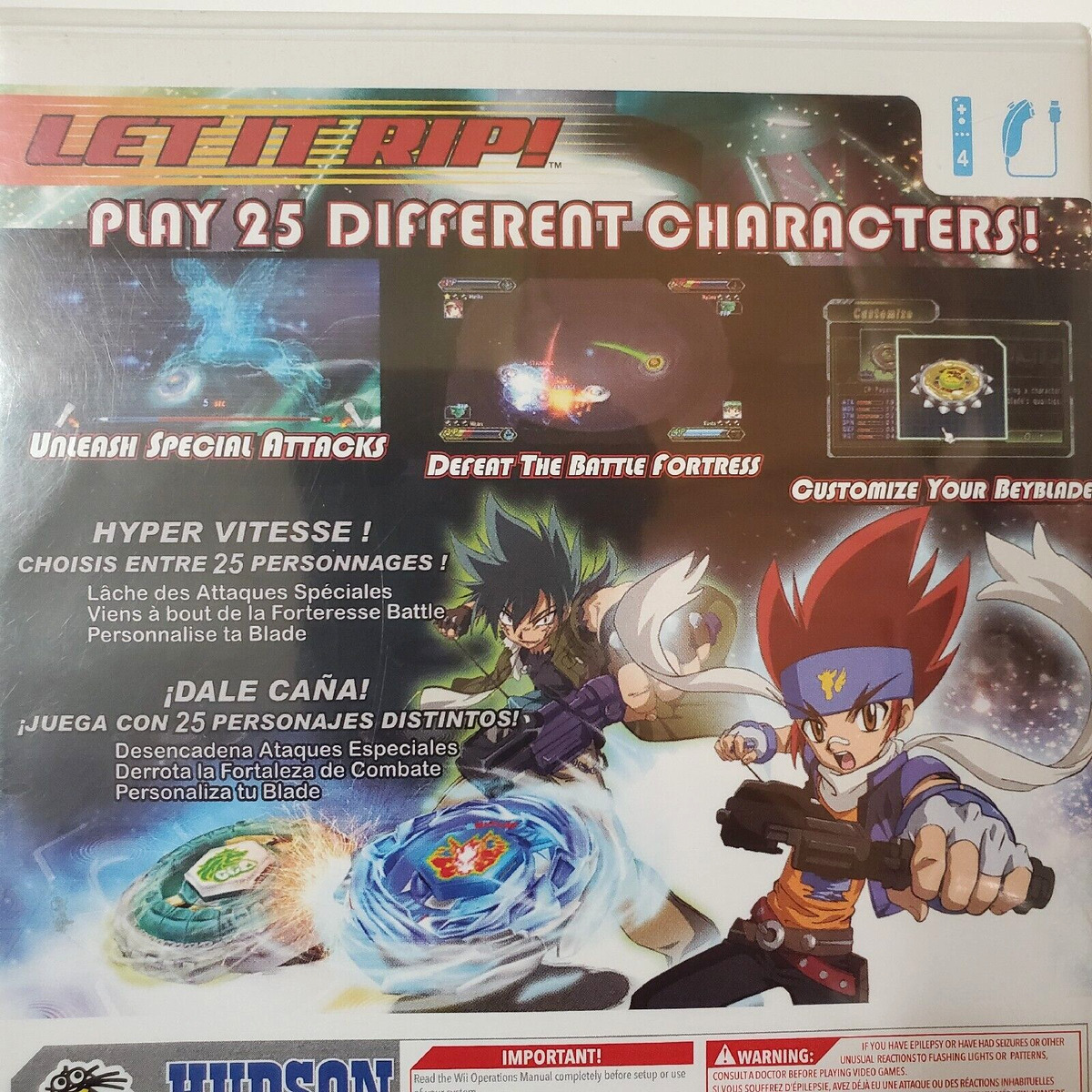 Beyblade: Metal Fusion: Battle Fortress - Nintendo Wii