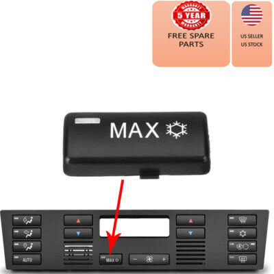 #ad Bmw E39 E53 520 X5 Air Con Heater Climate Ventilation Max Button New $19.99
