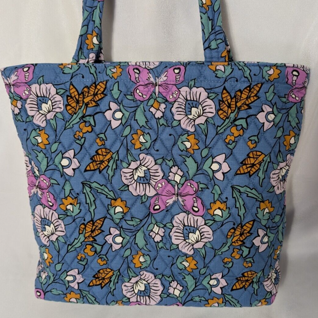 Vera Bradley Small North South Tote, Wild Prairie, New with Tags