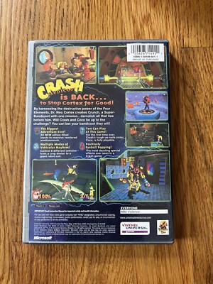 CRASH BANDICOOT LA Vengeance de Cortex - Nintendo GameCube - complet