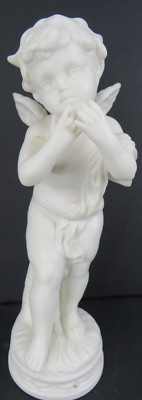 Vintage Ardalt Japan Verithin Laughing Cherub Figure 9.5in