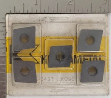 KENNAMETAL Ceramic Inserts CNGA543T K090 (5 pcs)