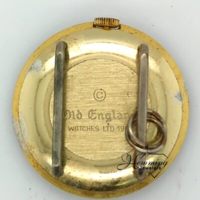 1968 Old England Black Bezel Watch-Starts/Stops-Parts/Repairs | eBay