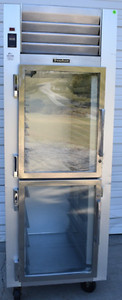 TRAULSEN G11001 GLASS HALF DOOR REACH IN REFRIGERATOR 115V
