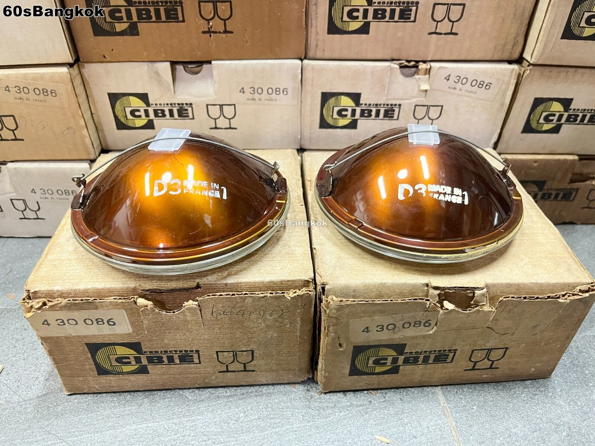CIBIE IODE 40 OPTICAL FOG LIGHT BLOCKS Clear lens 5.5