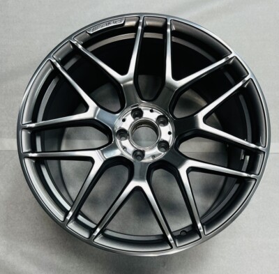 OEM Mercedes AMG GT (2019 - 2020) 21  Polished Charcoal Front 21'' Wheel - 85792
