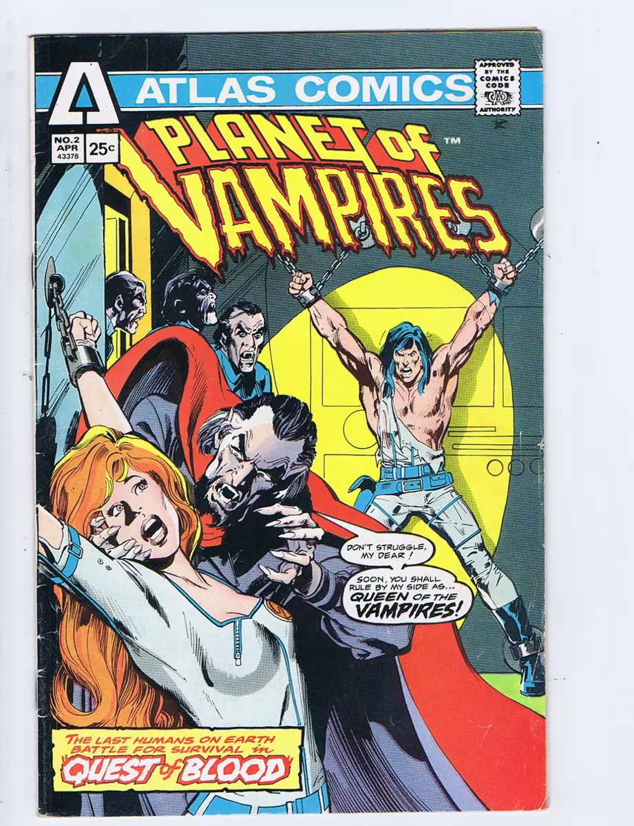 Planet of Vampires #2 Atlas Comics 1975 | eBay