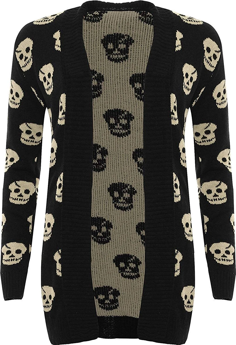 Skeleton cardigan hotsell